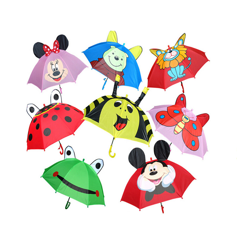 Children's 3D Cartoon Umbrellas